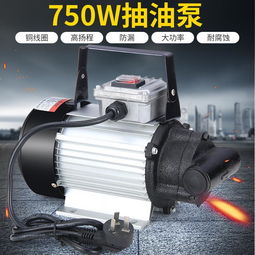 灼濛 电动抽油泵柴油12v24v220v自吸泵液压油抽油机机油泵齿轮泵,一品好特惠